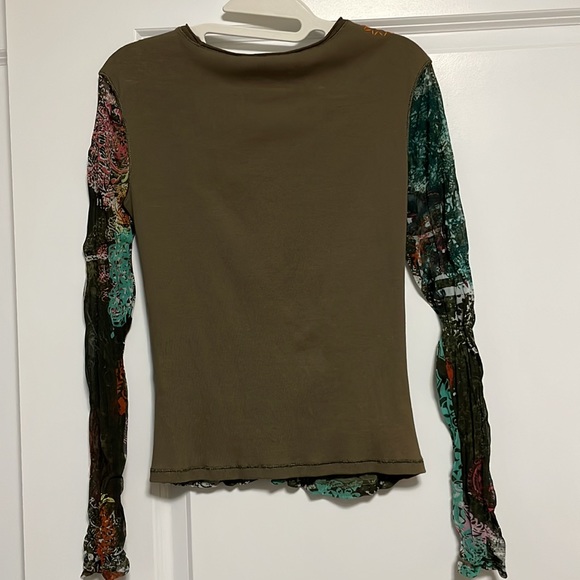 Marc Aurel- Women’s printed top - Size 38 - Picture 2 of 7